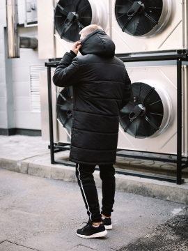 Теплая мужская куртка на зиму Z-240