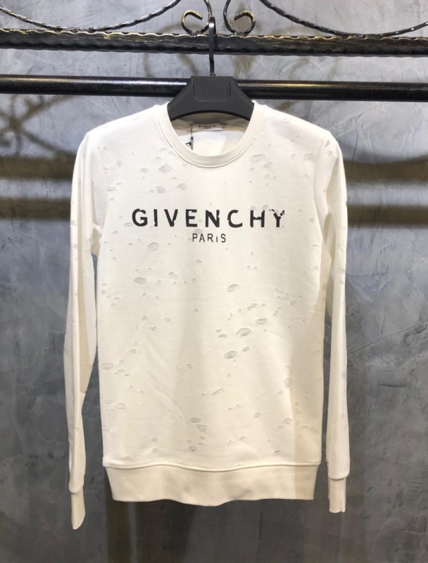 Белый брендовый мужской свитшот givenchy S-290