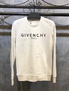 Белый брендовый мужской свитшот givenchy S-290