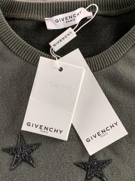 Модный мужской свитер Givenchy с черепом и звездами Т-310