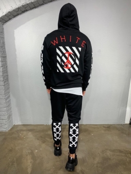 Черный молодежный костюм black island К-158