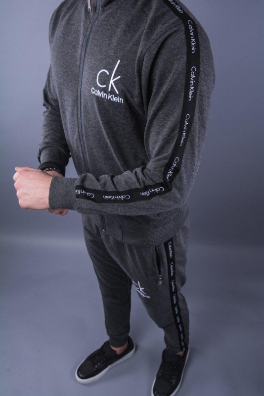 Серый спортивный костюм СК К-163