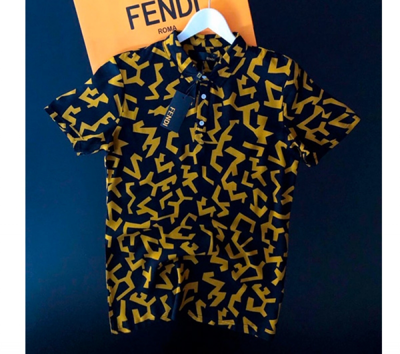 Чоловіча футболка поло Fendi Ф-497