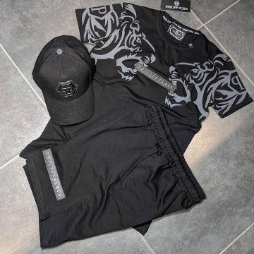 Модный летний спортивный костюм плейн К-180