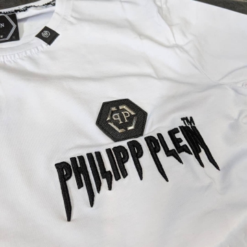 Брендовый летний комплект Plein (Шорты + футболка) К-186