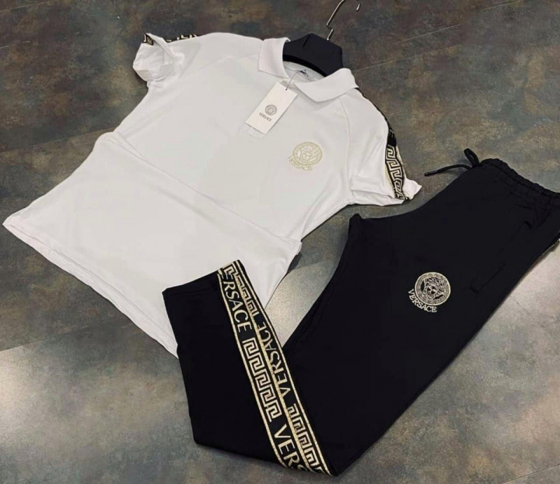 Мужской брендовый спортивный костюм Версаче К-197