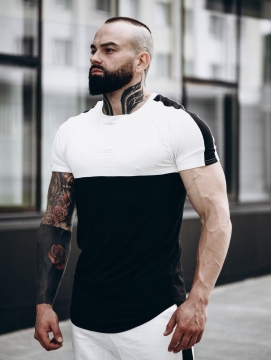 Черно белый летний комплект К-206