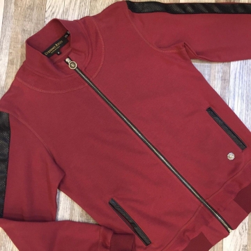 Красный мужской спортивный костюм Calvalli К-239