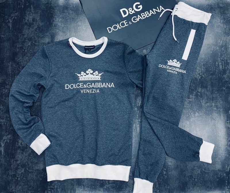Стильный мужской спортивный брендовый костюм Dolce К-243