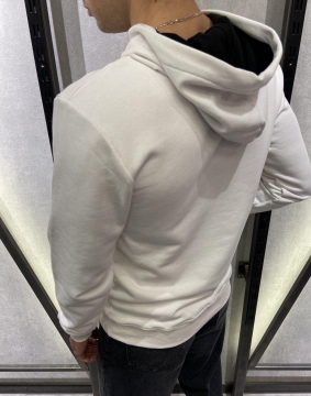 Мужская белая толстовка с надписью Т-373