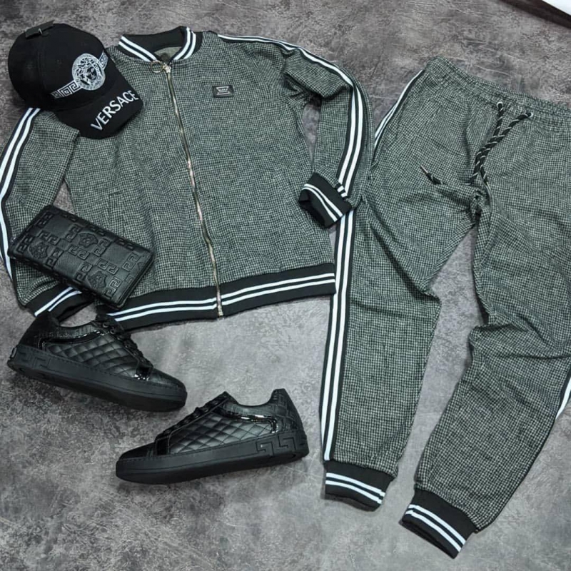 Крутейший костюм в трендовую клетку в стиле ДЖЕНТЕЛЬМЕН К-252