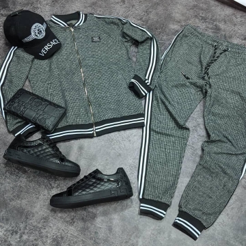 Крутейший костюм в трендовую клетку в стиле ДЖЕНТЕЛЬМЕН К-252