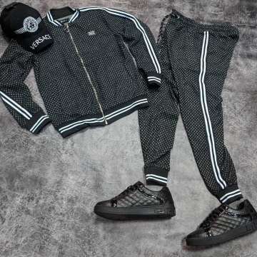 Стильный  костюм в клетку  в стиле ДЖЕНТЕЛЬМЕН К-253