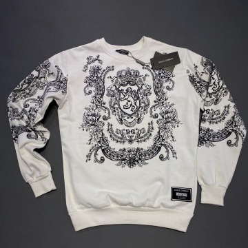 Стильная брендовая кофта с узорами  Dolce Gabbana Т-402