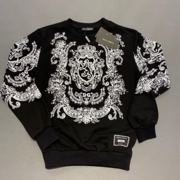 Стильная брендовая кофта с узорами  Dolce Gabbana Т-402