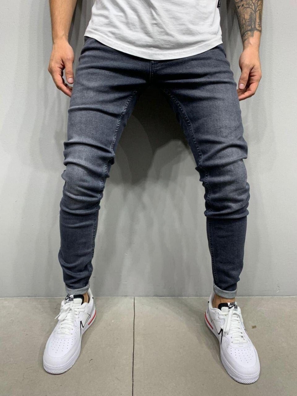 Модные мужские джинсы D-430