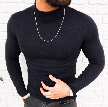 Темный мужской гольф (2 цвета) Т-409