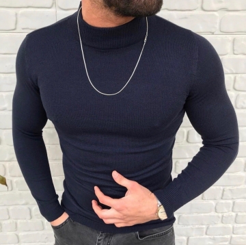 Темный мужской гольф (2 цвета) Т-409