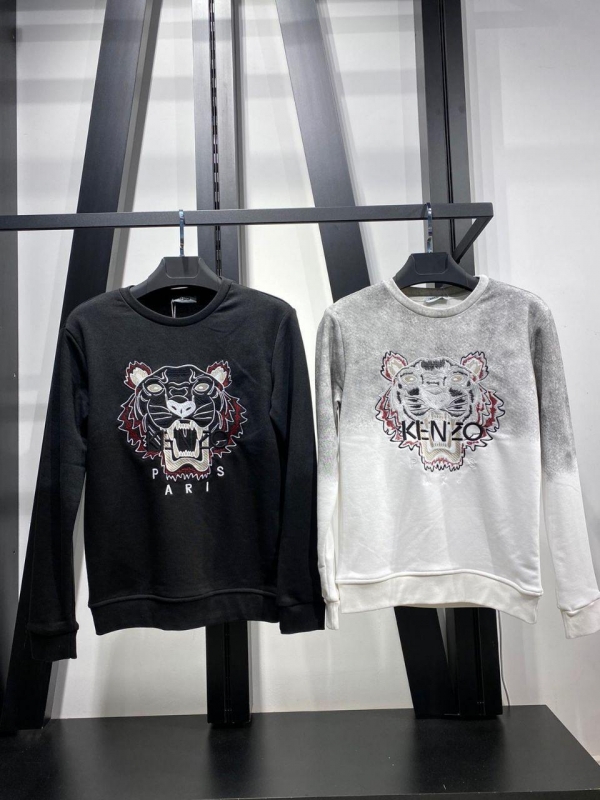 Стильный мужской бреновый свитшот Kenzo Т-422
