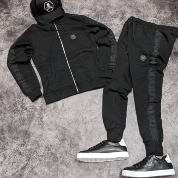 Мужской брендовый спортивный костюм плейн К-258