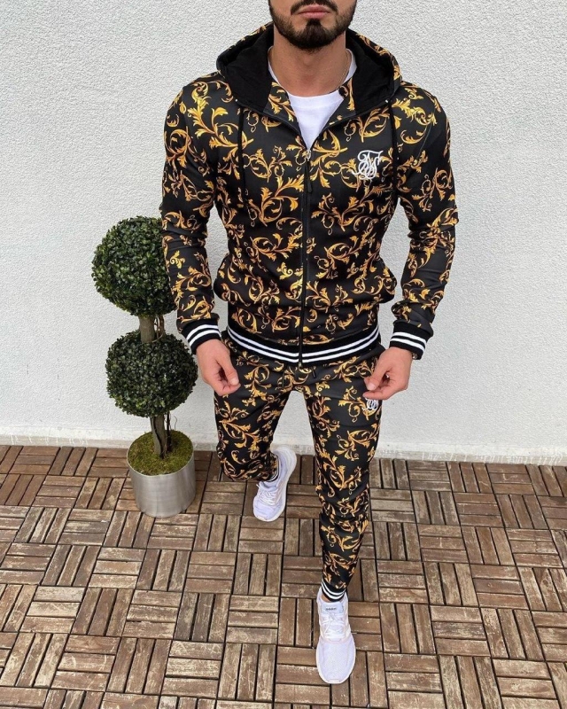 Стильный мужской брендовый костюм К-269