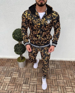 Стильный мужской брендовый костюм К-269