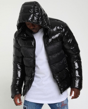 Мужская зимняя куртка из глянцевой плащевки Z-311