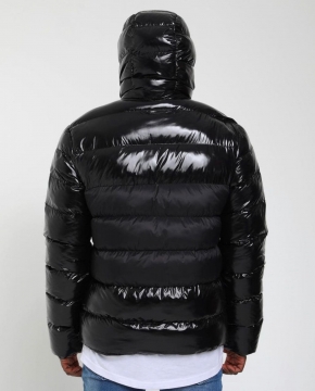 Мужская зимняя куртка из глянцевой плащевки Z-311