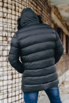 Стильна чоловіча зимова куртка з хутром Canada Goose Z-313 