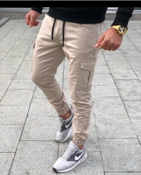 Мужские модные весенние штаны с карманами Б-195