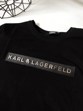 Мужская стильная футболка от бренда Лагерфельд Ф-757