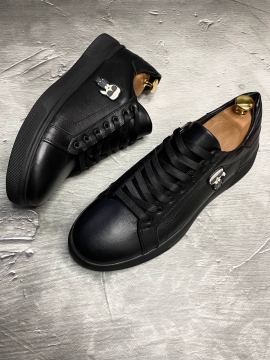 Чоловічі шкіряні кеди karl lagerfeld Т-379
