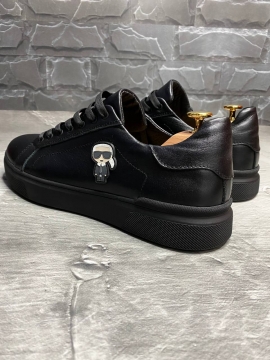 Чоловічі шкіряні кеди karl lagerfeld Т-379
