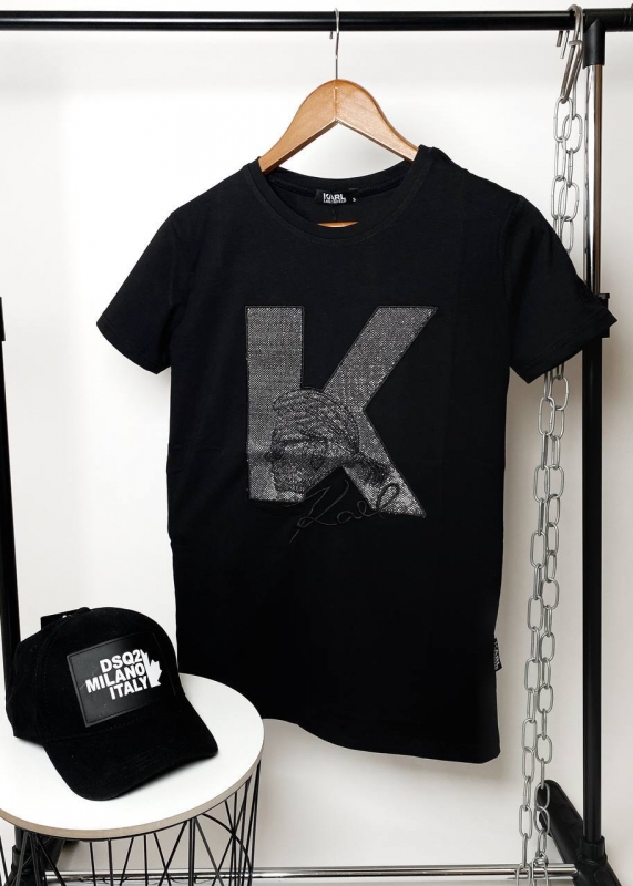 Мужская брендовая футболка Karl Lagerfeld Ф-770