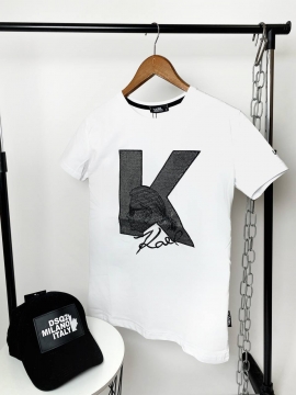 Мужская брендовая футболка Karl Lagerfeld Ф-770