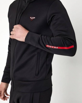 Весенний брендовый мужской спортивный костюм Prada К-342