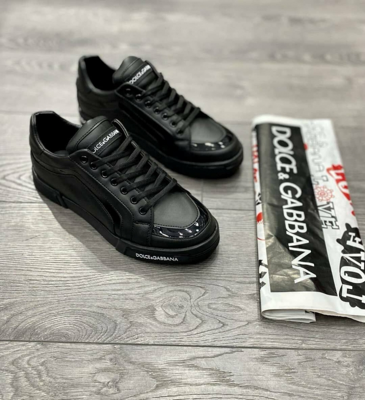 Мужские модные черные кроссовки Dolce Т-393