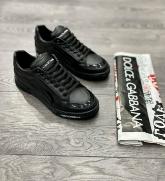 Мужские модные черные кроссовки Dolce Т-393