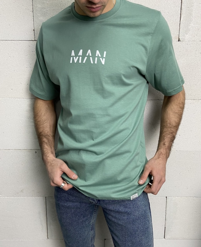 Стильная молодежная футболка Man Ф-790