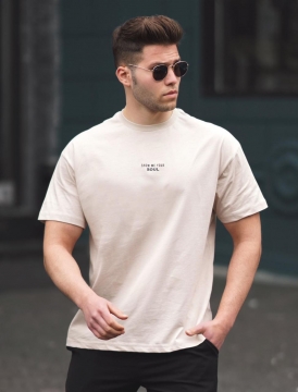 Мужская модная футболка оверсайз (4 цвета) Ф-804