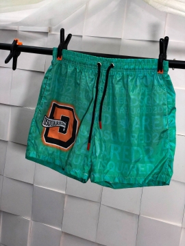 Зеленые шорты Dsquared для плавания С-319