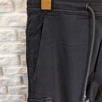 Мужские штаны карго с карманами и шнурками Б-284