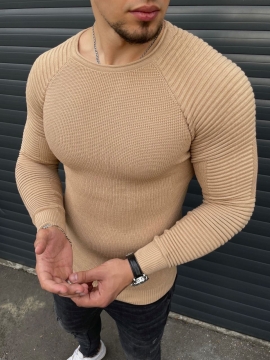 Стильний чоловічий светр з ребрами (4 кольори) Т-545
