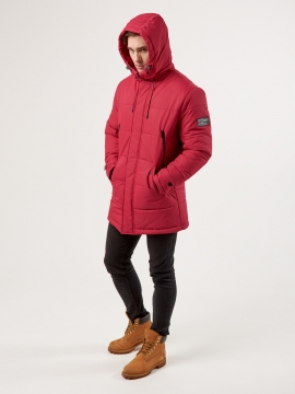 Червона чоловіча зимова куртка Riccardo К-568
