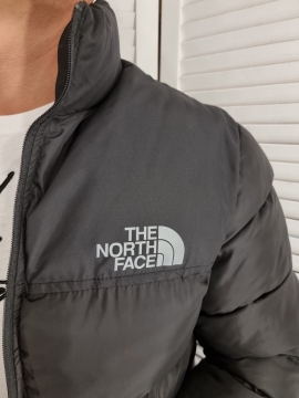 Зимова чоловіча чорна куртка The north face К-586