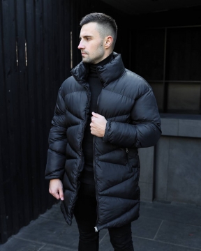 Модна чоловіча стьобана зимова куртка К-596