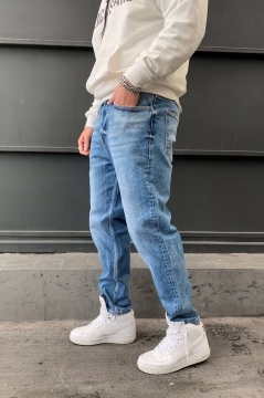 Модні вільні чоловічі джинси D-559