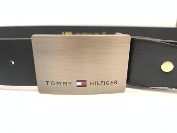 Чоловічий брендовий ремінь Hilfiger із закритою пряжкою Р-223