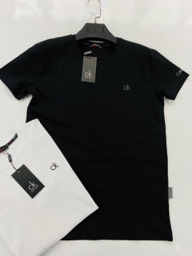 Стильная черная мужская футболка СК Ф-927