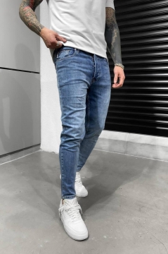 Мужские синие модные джинсы D-611